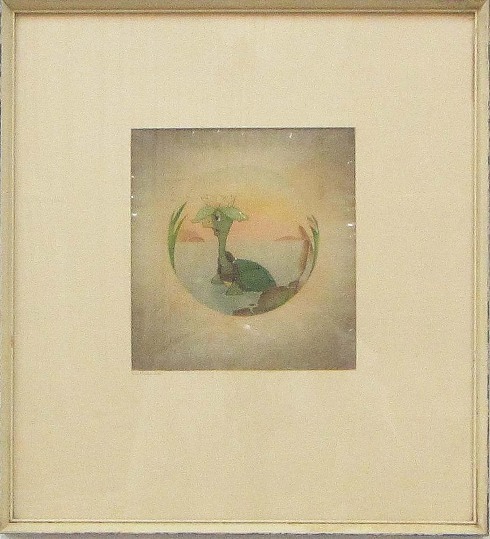 DISNEY ANIMATION CEL FROM "SNOW