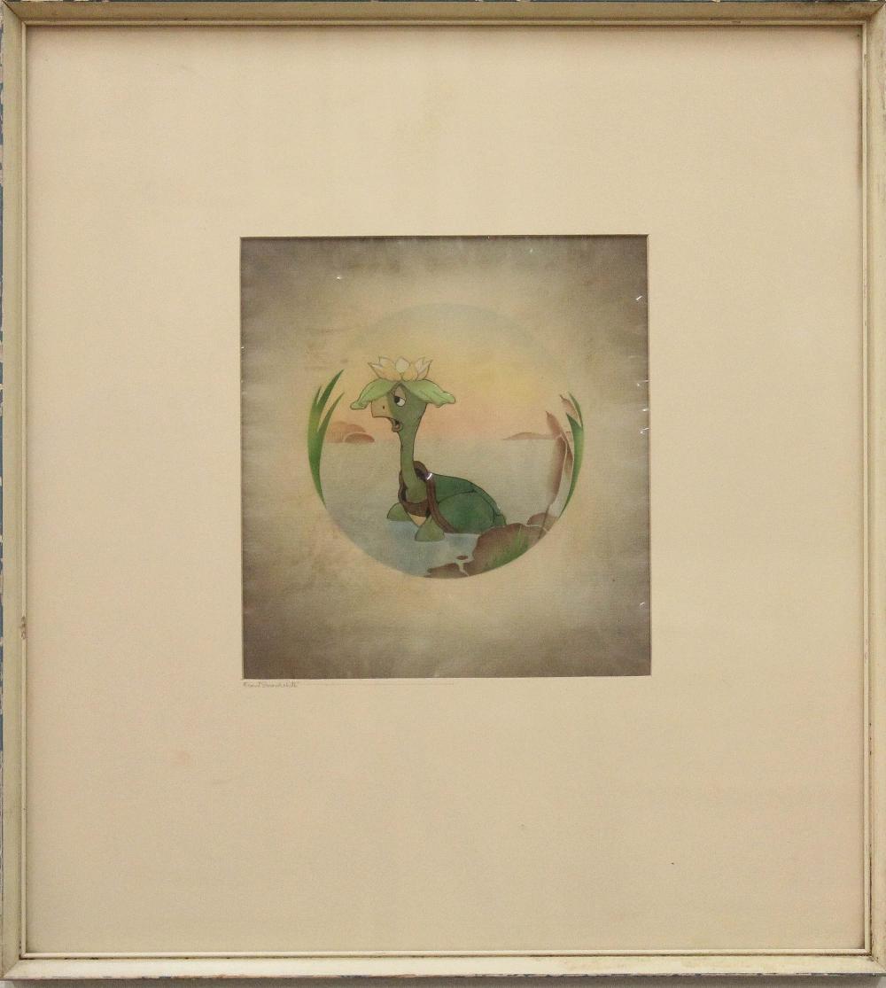 DISNEY ANIMATION CEL FROM "SNOW