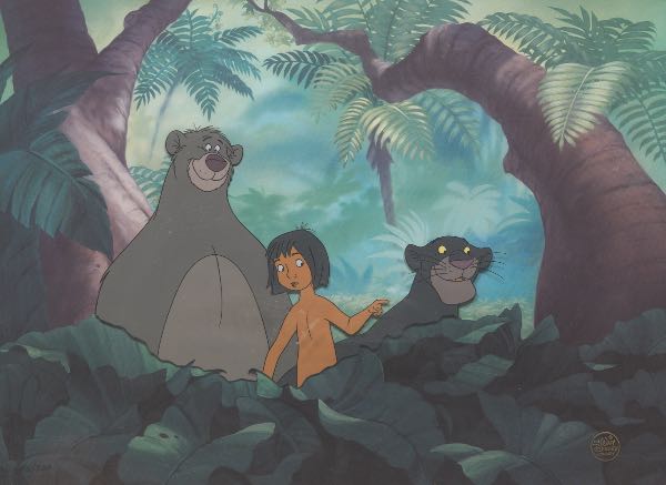 DISNEY ART EDITIONS 15 ½" x 11 ½"