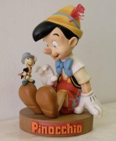 DISNEY BIG FIG PINOCCHIO AND J