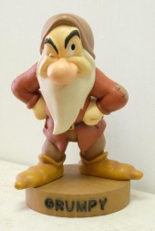 DISNEY BIG FIG STATUE GRUMPY S