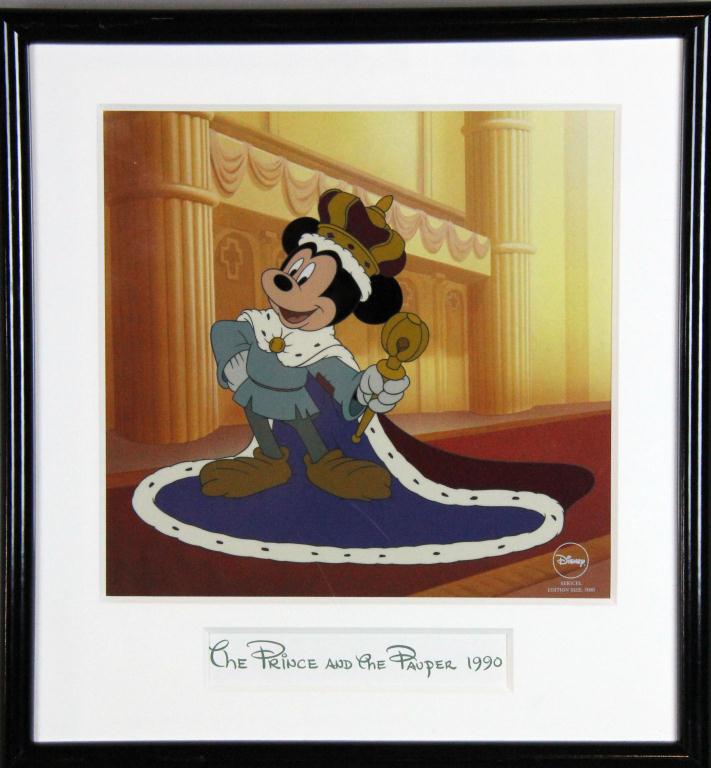 Disney Cell of Mickey ''Prince &