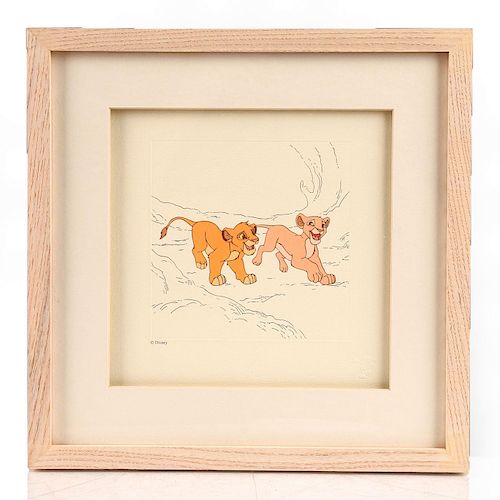 DISNEY ENGRAVED ETCH LION KING