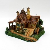 DISNEY FIGURINE, BELLE AND MAU