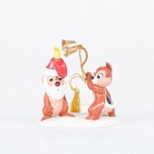 DISNEY ORNAMENT, CHIP 'N DALE,