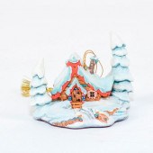 DISNEY ORNAMENT, NESTLED IN TH