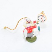 DISNEY ORNAMENT, WHITE RABBIT,