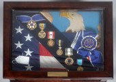 DISPLAY CABINET PRESENTED TO G