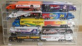 DISPLAY CASE OF MATCHBOX SEMI