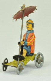 DISTLER CHINAMAN WITH PARASOL
