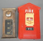 DISTRESSED OAK HOUSE BELL WITH