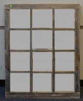 DISTRESSED PINE 'WINDOW FRAME'
