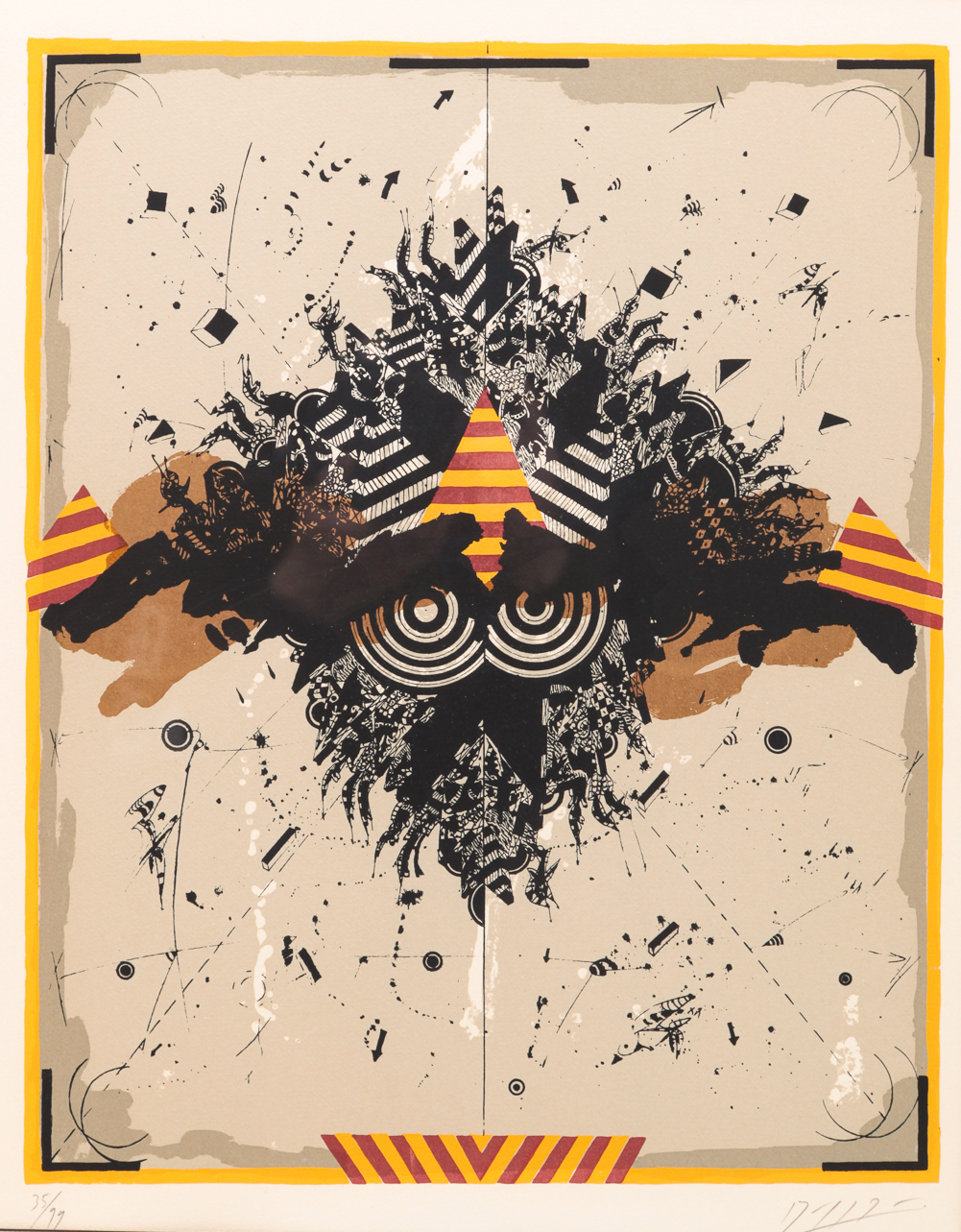 "DIVISION" PRINT, GEORGES DUSSAU.