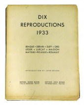 "DIX REPRODUCTIONS", 1933, POR