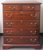 DIXIE CHIPPENDALE STYLE MAHOGA