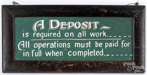 DOCTOR CARDBOARD TRADE SIGN,