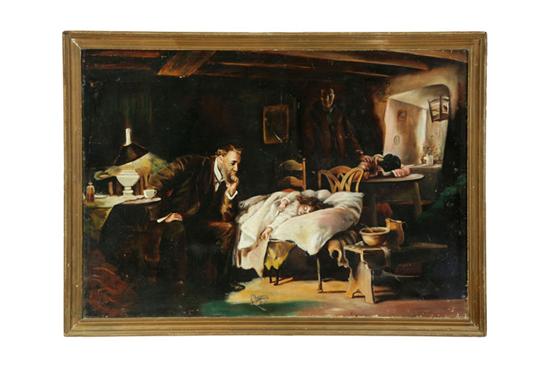 DOCTOR TREATING CHILD (AMERICAN