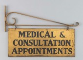 DOCTOR'S OFFICE HANGING SIGN 2