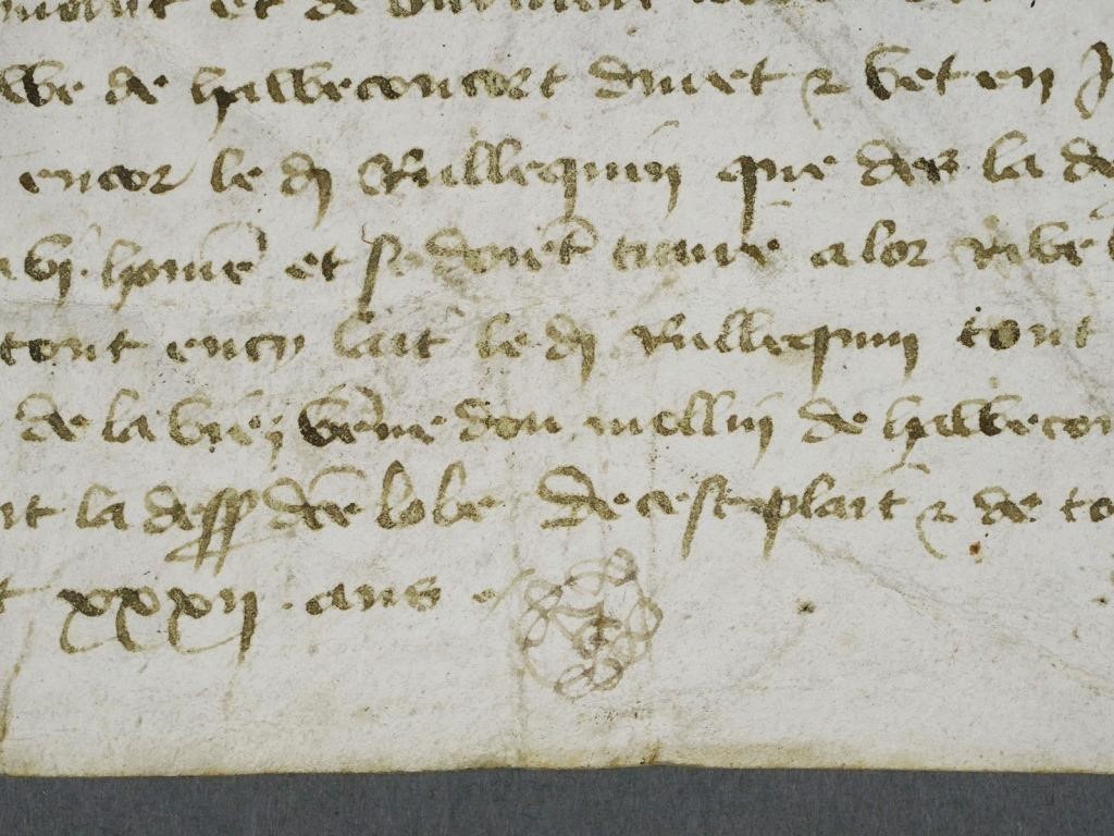 DOCUMENT: 1432 VELLUM SIGNUM