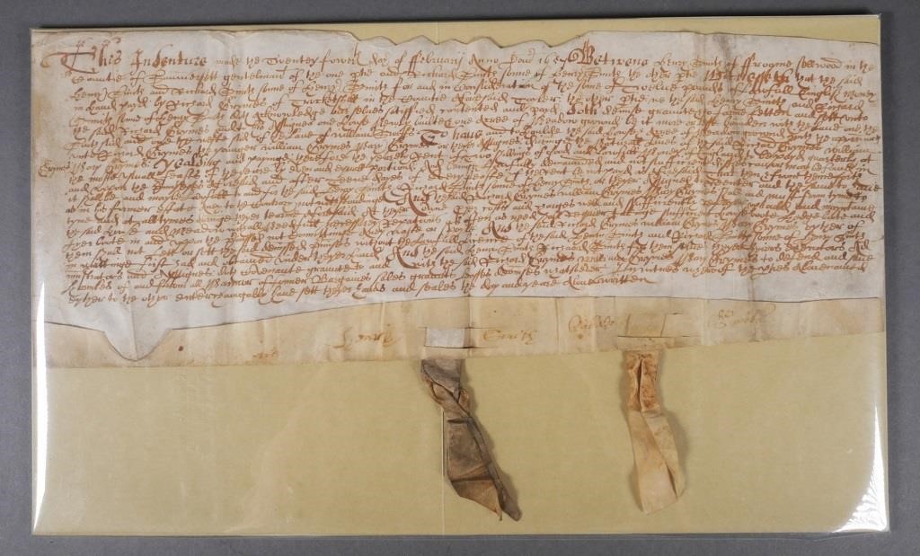 DOCUMENT: 1657 INDENTURE,