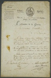 DOCUMENT: 1799 NAPOLEON'S MINI