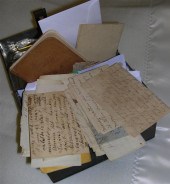 Documents and receipts from th