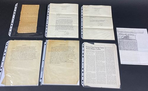 DOCUMENTS ON LEDOUX'S WORK AND