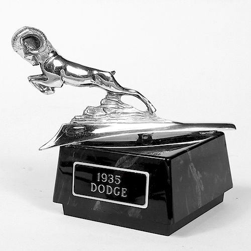 DODGE MASCOT/HOOD ORNAMENT1935- A