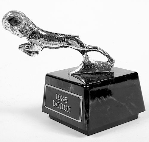 DODGE MASCOT/HOOD ORNAMENT1936- A