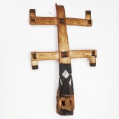 DOGON PEOPLES, CARVED WOOD KAN