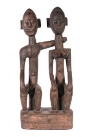 DOGON, WEST AFRICAN CARVED SCU
