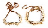 DOGS' TEETH NECKLACESet of two