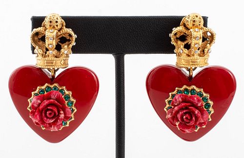 DOLCE &AMP; GABBANA CROWN, HEART,