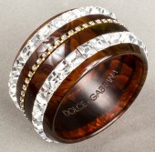 DOLCE & GABBANA JEWELED BANGLE