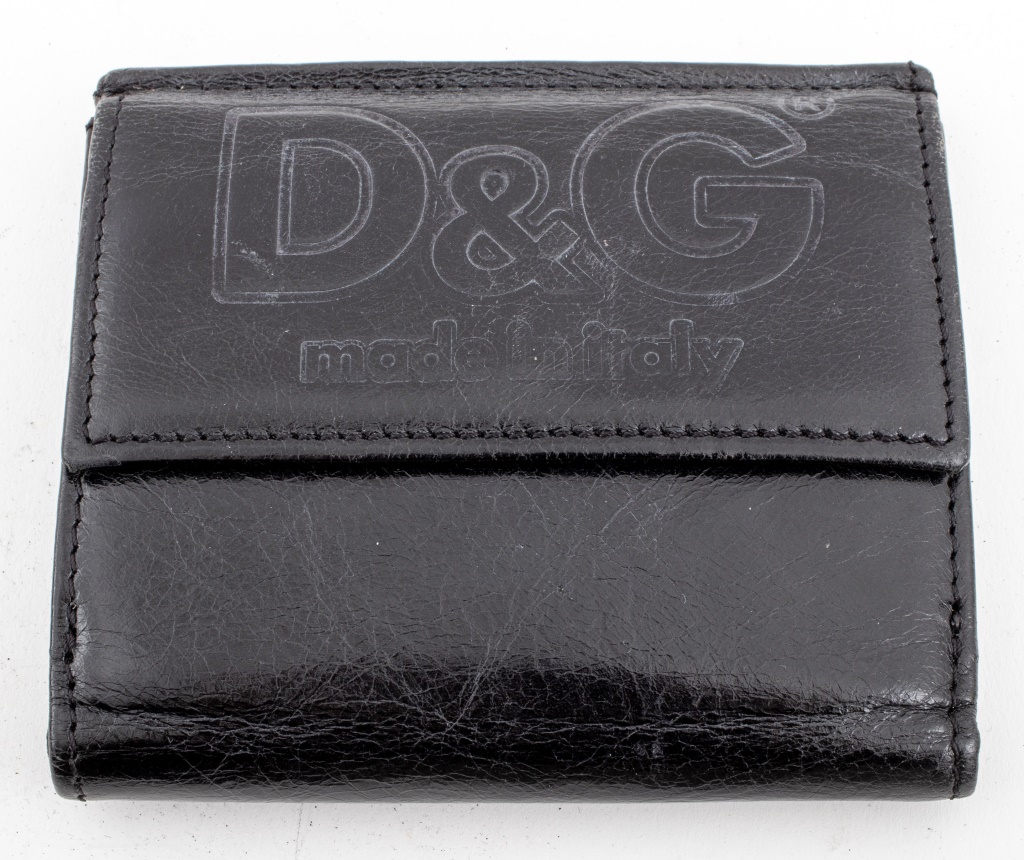DOLCE & GABBANA MONOGRAM LEATHER