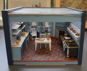 DOLL HOUSE DIORAMA 11 1/4 X 15