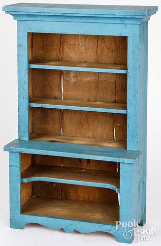 DOLL-SIZED PAINTED PINE OPEN