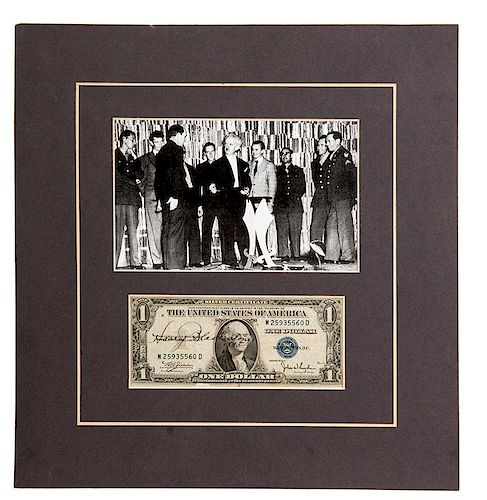 DOLLAR BILL SIGNED BY MAGICIAN