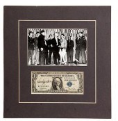 DOLLAR BILL SIGNED BY MAGICIAN