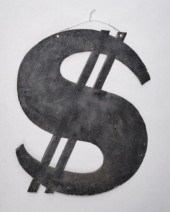 DOLLAR TRADE SIGNA metal cut-o