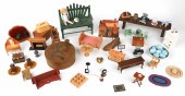 Dolls, Doll furniture, miniatu