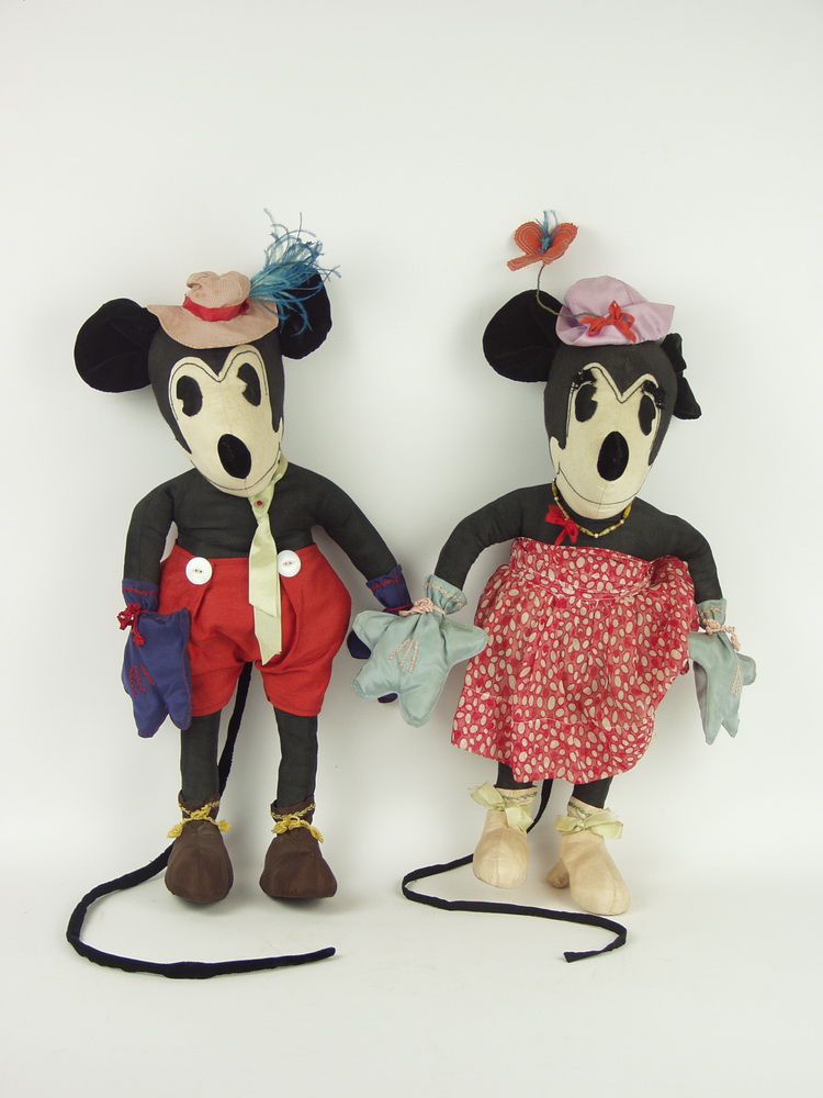 DOLLS - Pair of large handmade