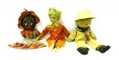 DOLLS: Three dolls including: