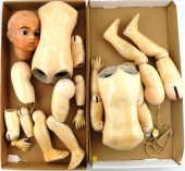 DOLLS: TWO 31" BEBE BRU # 14 D