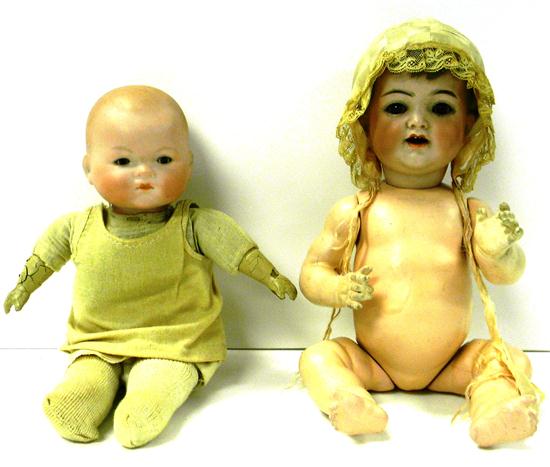 DOLLS: Two German dolls