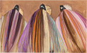 DOLONA ROBERTS, STRIPED BLANKE