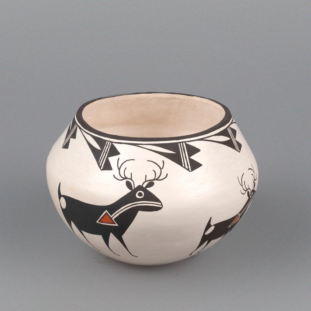 DOLORES LEWIS, POLYCHROME BOWL, CA.