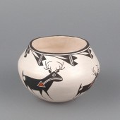 DOLORES LEWIS, POLYCHROME BOWL