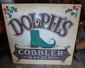 DOLPH'S COBBLER SHOP' SIGNDOLP