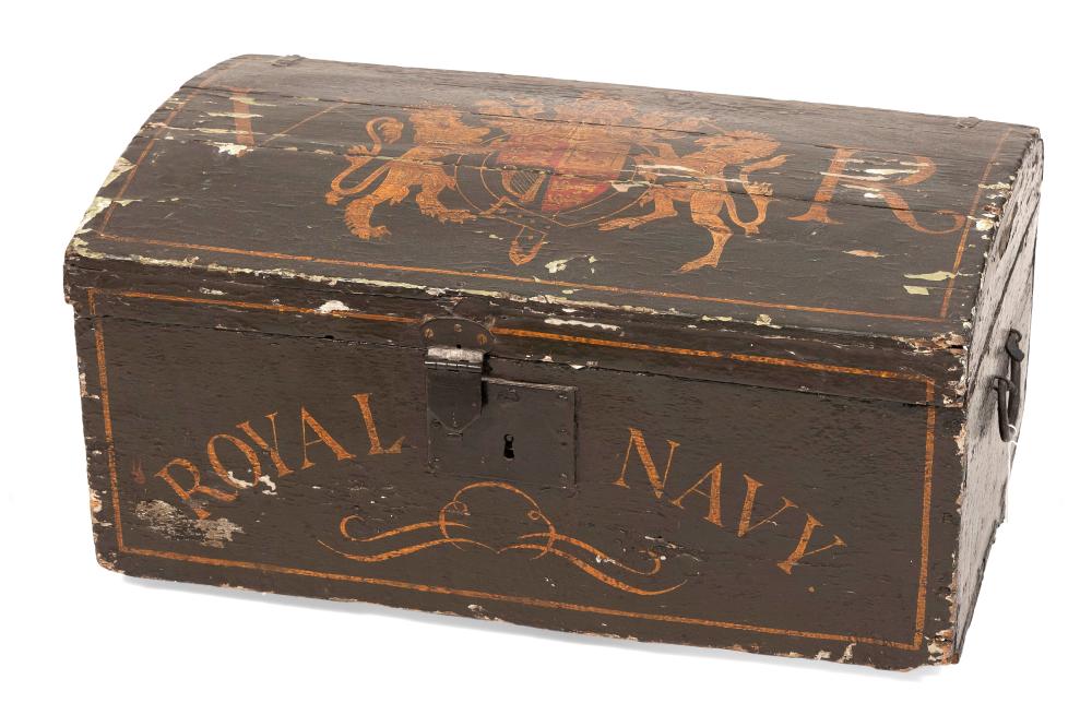 DOME-TOP TRUNK 19TH CENTURY